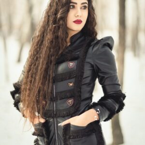 Military Pleather Jacket