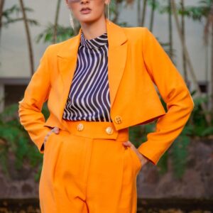 High-Waisted Trousers