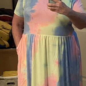 Rainbow Swing Dress